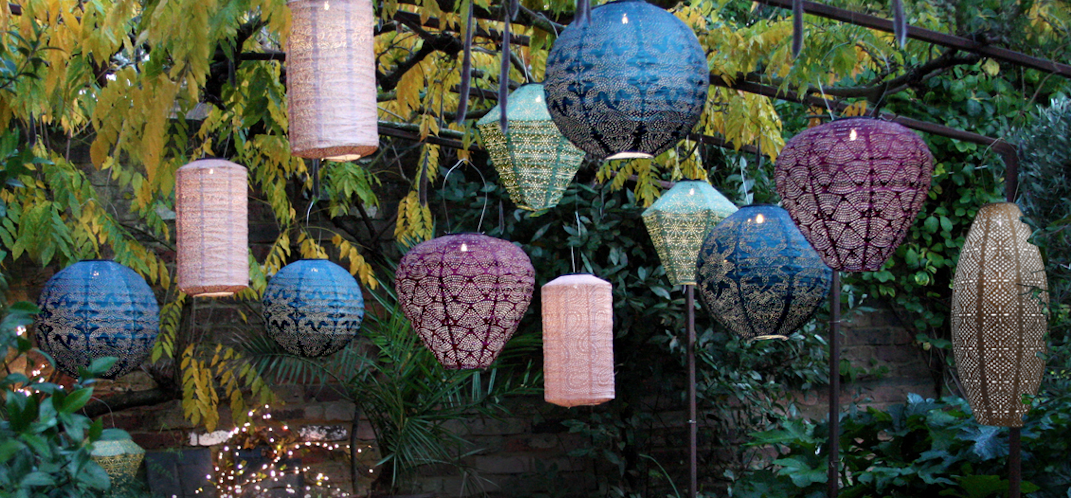 Lightstyle London Moroccan solar lanterns